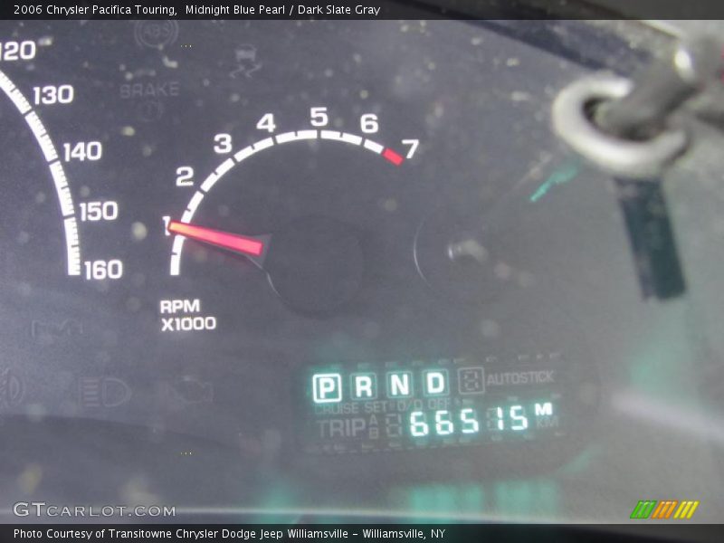 Midnight Blue Pearl / Dark Slate Gray 2006 Chrysler Pacifica Touring