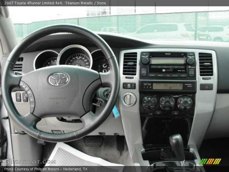 Titanium Metallic / Stone 2007 Toyota 4Runner Limited 4x4