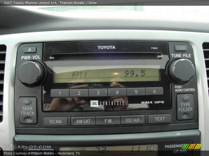 Titanium Metallic / Stone 2007 Toyota 4Runner Limited 4x4