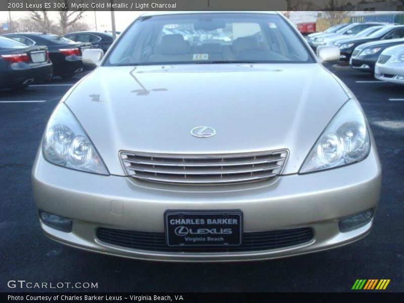Mystic Gold Metallic / Light Charcoal 2003 Lexus ES 300