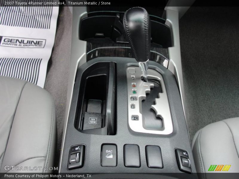 Titanium Metallic / Stone 2007 Toyota 4Runner Limited 4x4