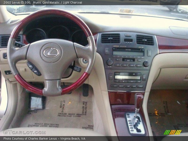 Mystic Gold Metallic / Light Charcoal 2003 Lexus ES 300
