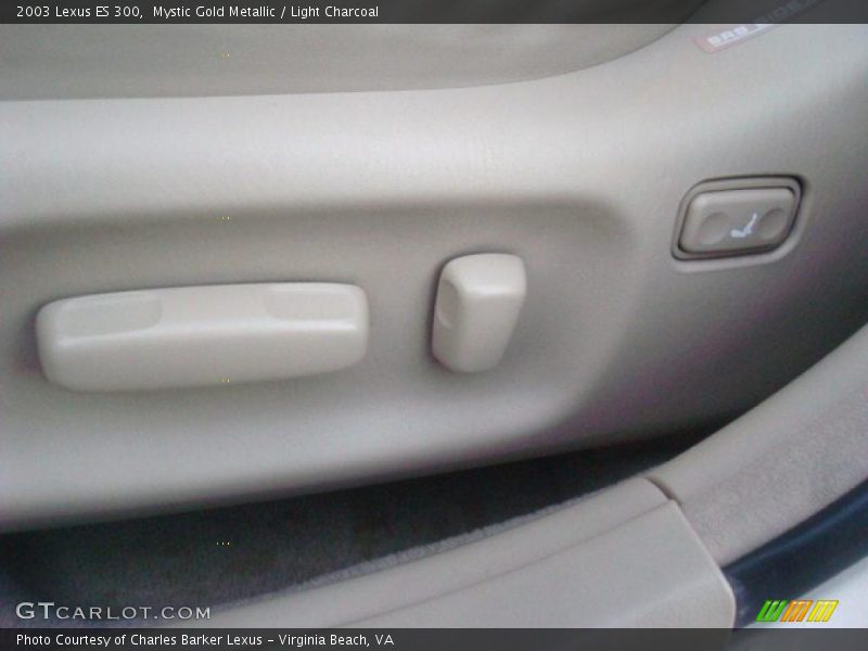 Mystic Gold Metallic / Light Charcoal 2003 Lexus ES 300