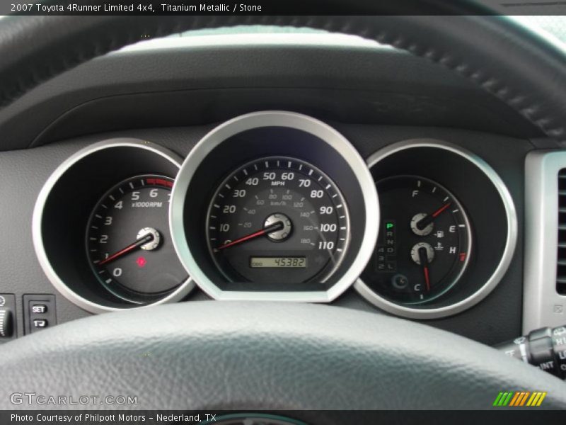 Titanium Metallic / Stone 2007 Toyota 4Runner Limited 4x4