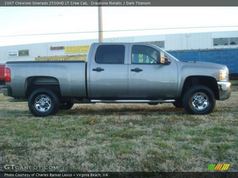 Graystone Metallic / Dark Titanium 2007 Chevrolet Silverado 2500HD LT Crew Cab
