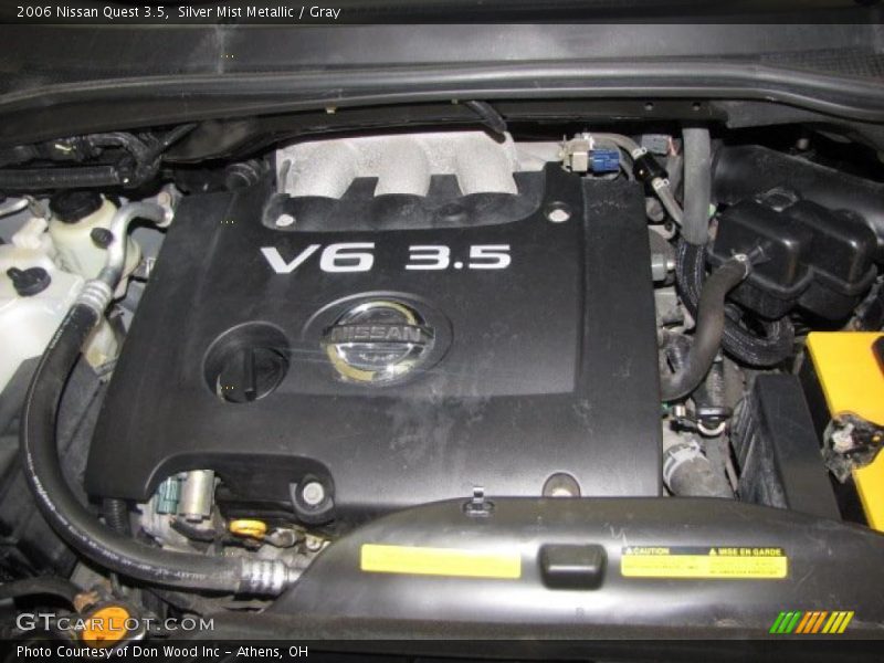 Silver Mist Metallic / Gray 2006 Nissan Quest 3.5