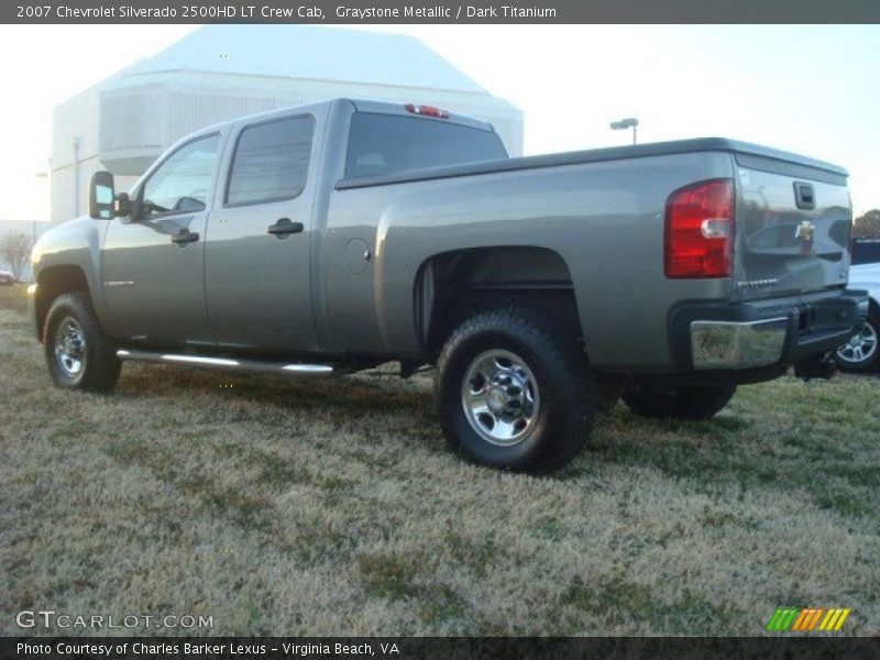 Graystone Metallic / Dark Titanium 2007 Chevrolet Silverado 2500HD LT Crew Cab