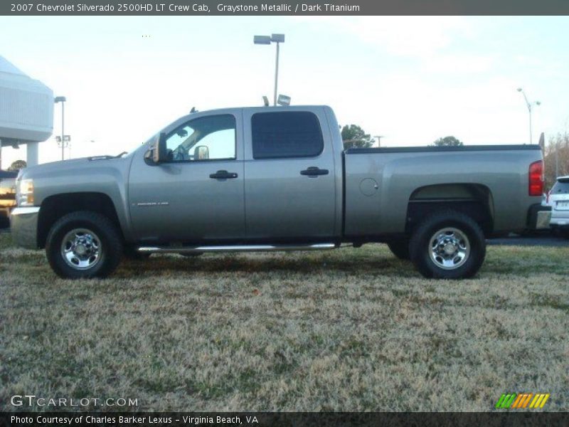 Graystone Metallic / Dark Titanium 2007 Chevrolet Silverado 2500HD LT Crew Cab