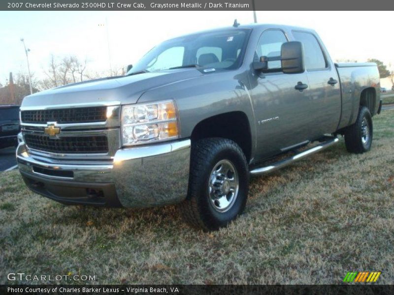 Graystone Metallic / Dark Titanium 2007 Chevrolet Silverado 2500HD LT Crew Cab