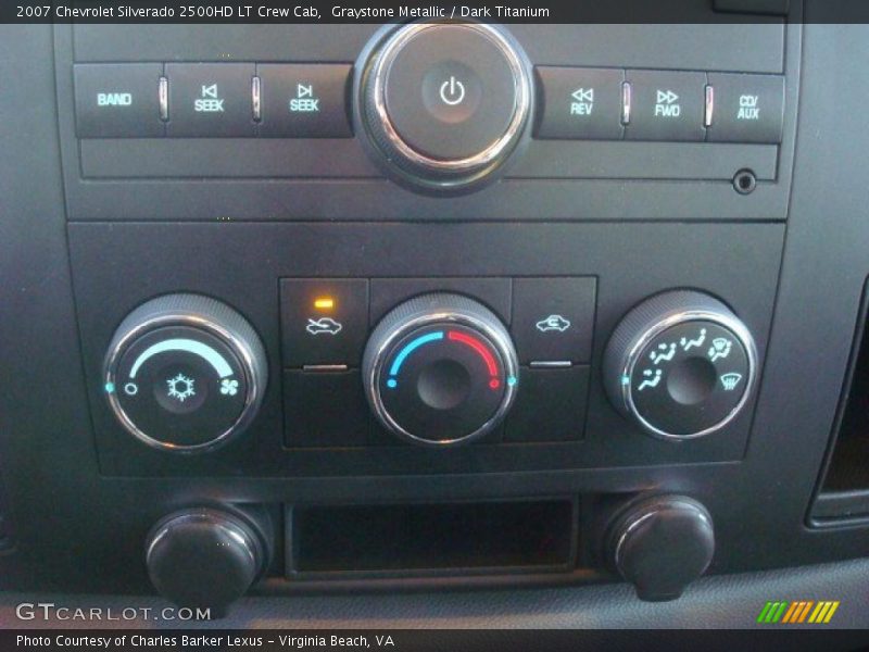 Graystone Metallic / Dark Titanium 2007 Chevrolet Silverado 2500HD LT Crew Cab