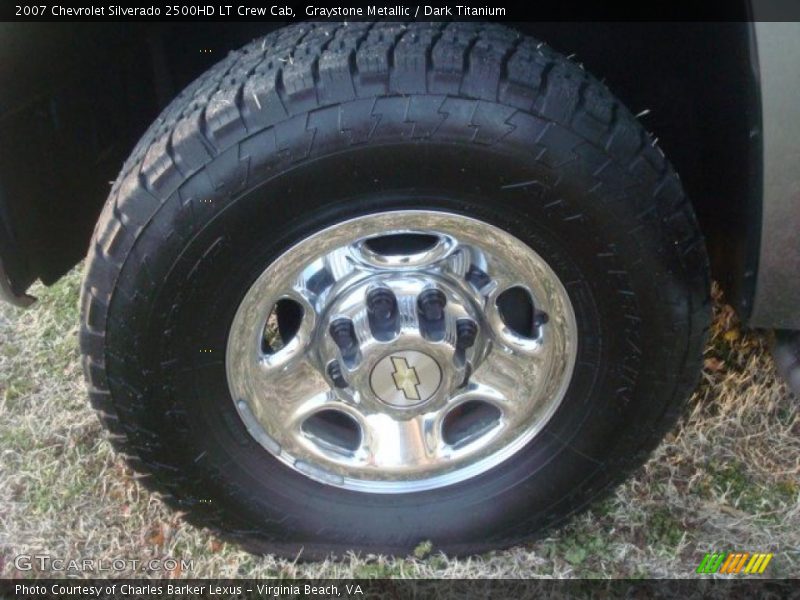 Graystone Metallic / Dark Titanium 2007 Chevrolet Silverado 2500HD LT Crew Cab