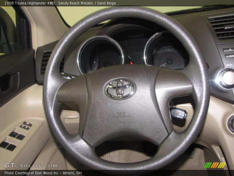 Sandy Beach Metallic / Sand Beige 2008 Toyota Highlander 4WD