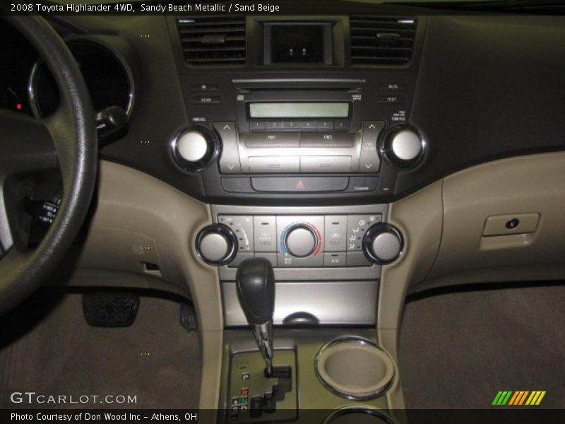 Sandy Beach Metallic / Sand Beige 2008 Toyota Highlander 4WD