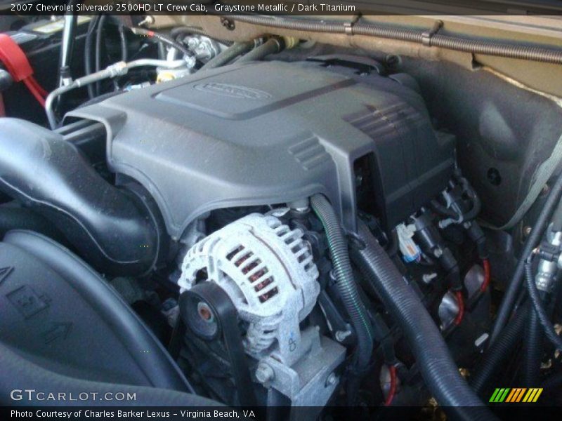 Graystone Metallic / Dark Titanium 2007 Chevrolet Silverado 2500HD LT Crew Cab