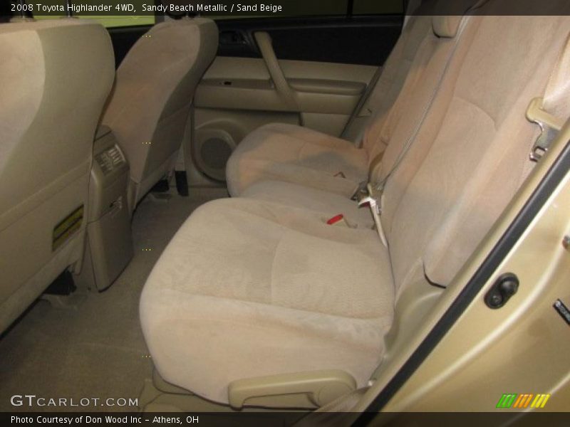 Sandy Beach Metallic / Sand Beige 2008 Toyota Highlander 4WD