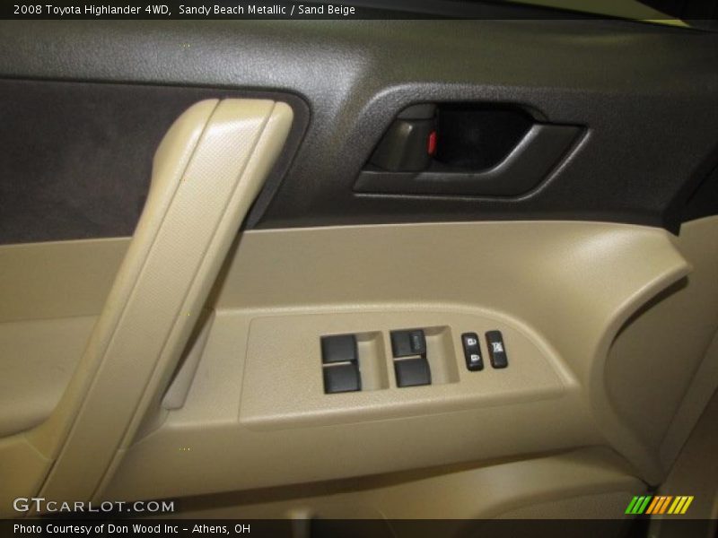 Sandy Beach Metallic / Sand Beige 2008 Toyota Highlander 4WD