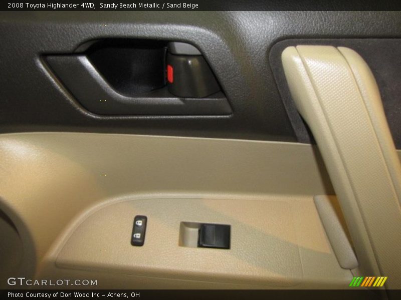 Sandy Beach Metallic / Sand Beige 2008 Toyota Highlander 4WD