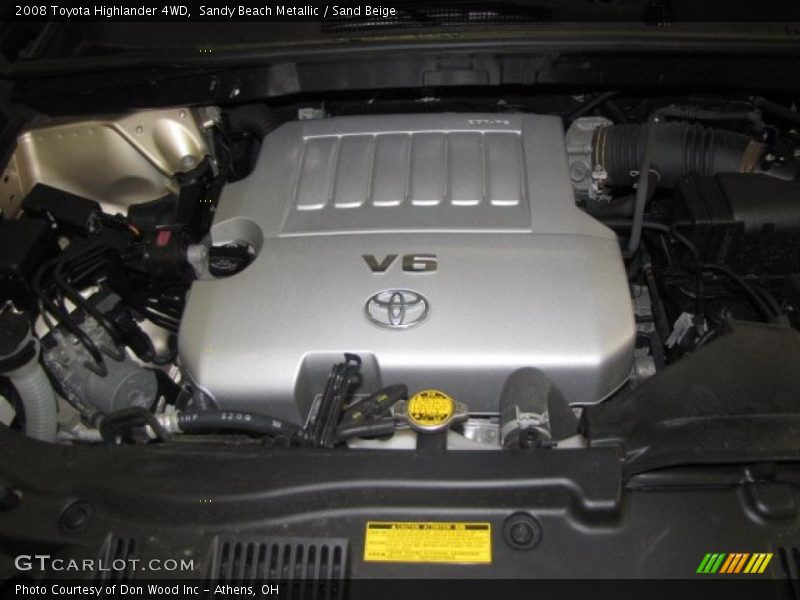 Sandy Beach Metallic / Sand Beige 2008 Toyota Highlander 4WD