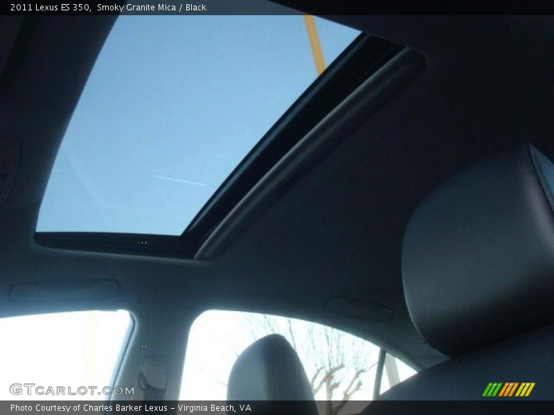 Sunroof of 2011 ES 350