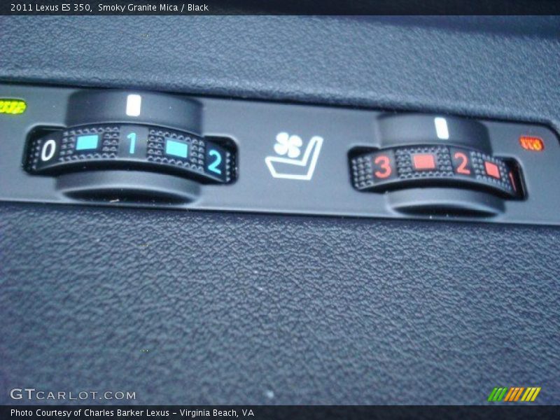 Controls of 2011 ES 350