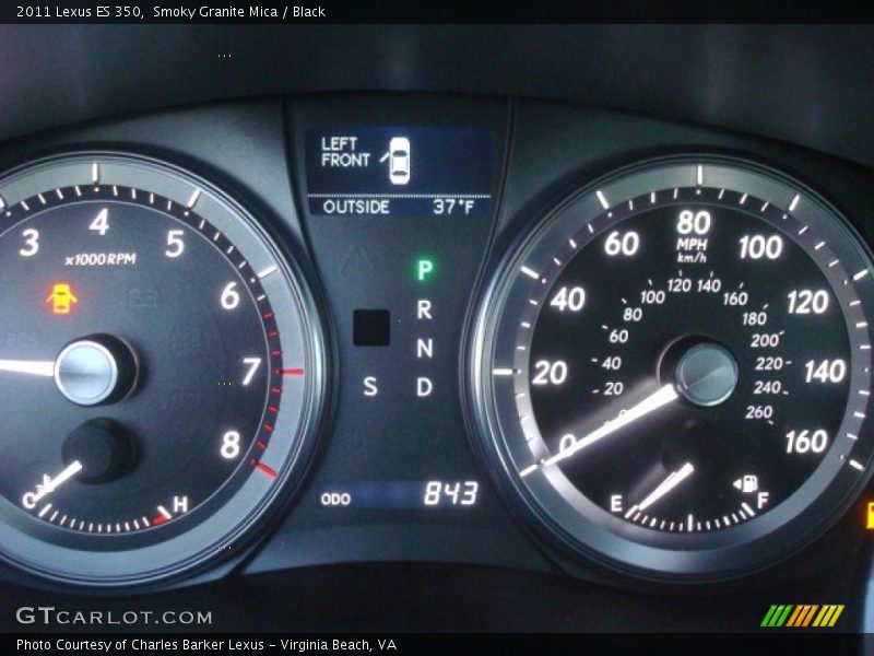  2011 ES 350 350 Gauges