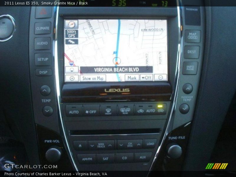 Controls of 2011 ES 350