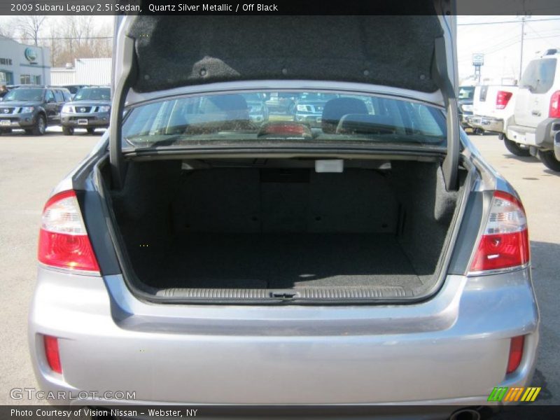 Quartz Silver Metallic / Off Black 2009 Subaru Legacy 2.5i Sedan