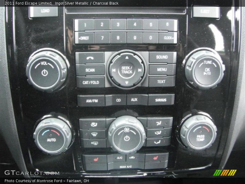 Controls of 2011 Escape Limited