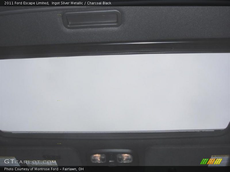 Ingot Silver Metallic / Charcoal Black 2011 Ford Escape Limited