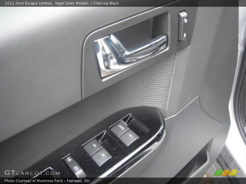 Ingot Silver Metallic / Charcoal Black 2011 Ford Escape Limited