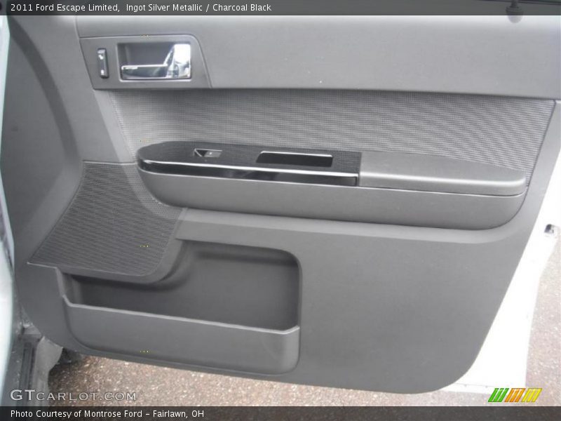 Ingot Silver Metallic / Charcoal Black 2011 Ford Escape Limited