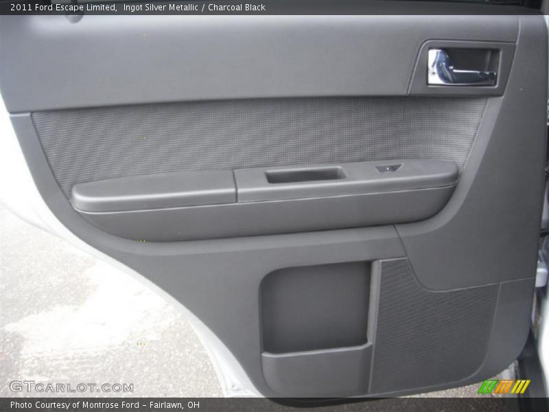 Ingot Silver Metallic / Charcoal Black 2011 Ford Escape Limited