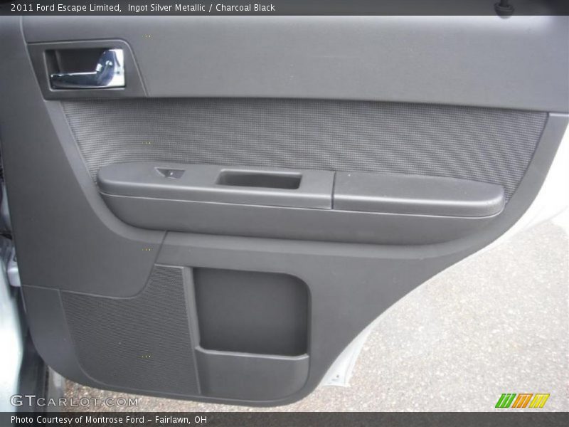 Ingot Silver Metallic / Charcoal Black 2011 Ford Escape Limited