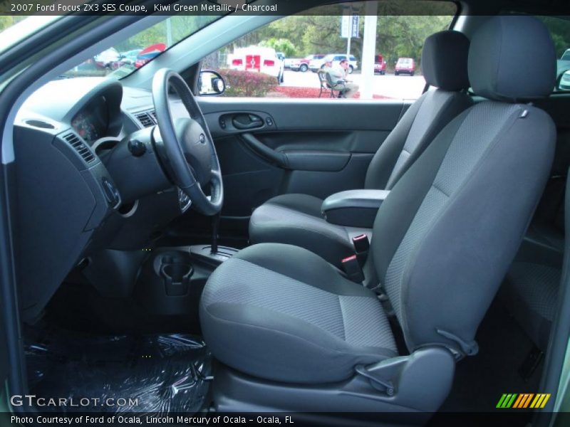  2007 Focus ZX3 SES Coupe Charcoal Interior