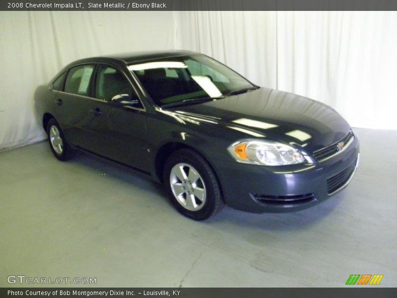 Slate Metallic / Ebony Black 2008 Chevrolet Impala LT