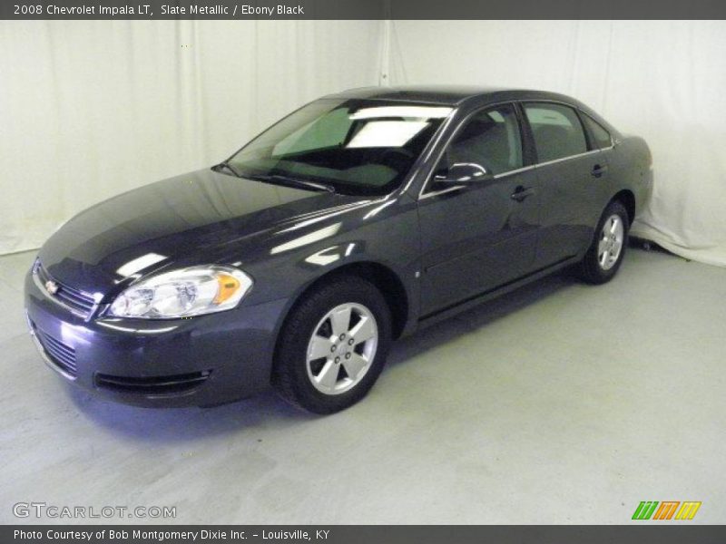 Slate Metallic / Ebony Black 2008 Chevrolet Impala LT