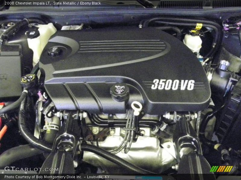 Slate Metallic / Ebony Black 2008 Chevrolet Impala LT