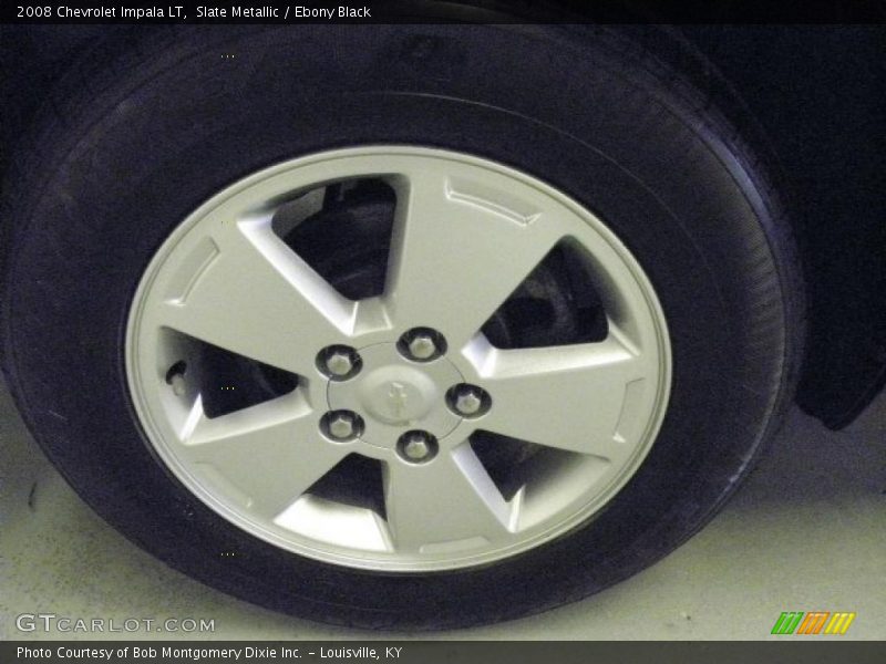 Slate Metallic / Ebony Black 2008 Chevrolet Impala LT