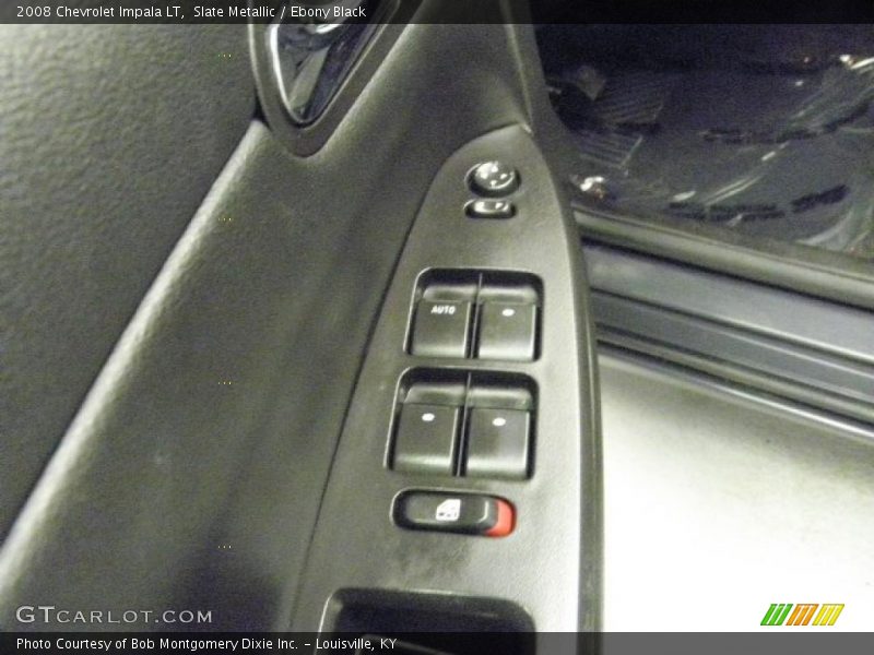 Slate Metallic / Ebony Black 2008 Chevrolet Impala LT
