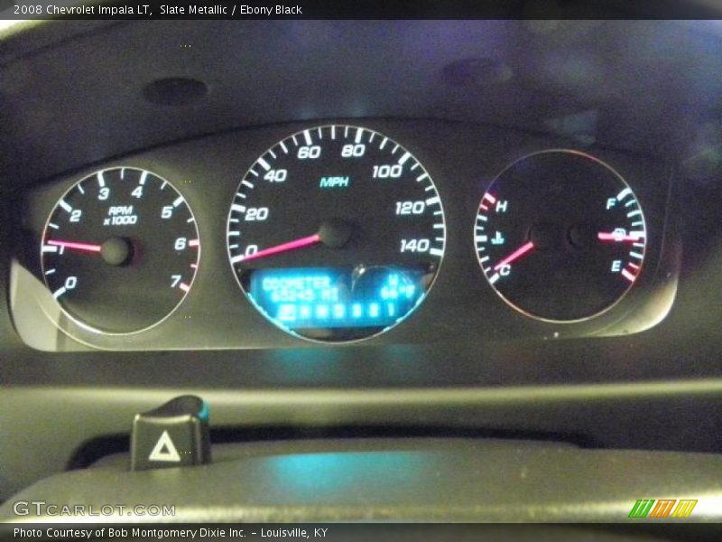 Slate Metallic / Ebony Black 2008 Chevrolet Impala LT