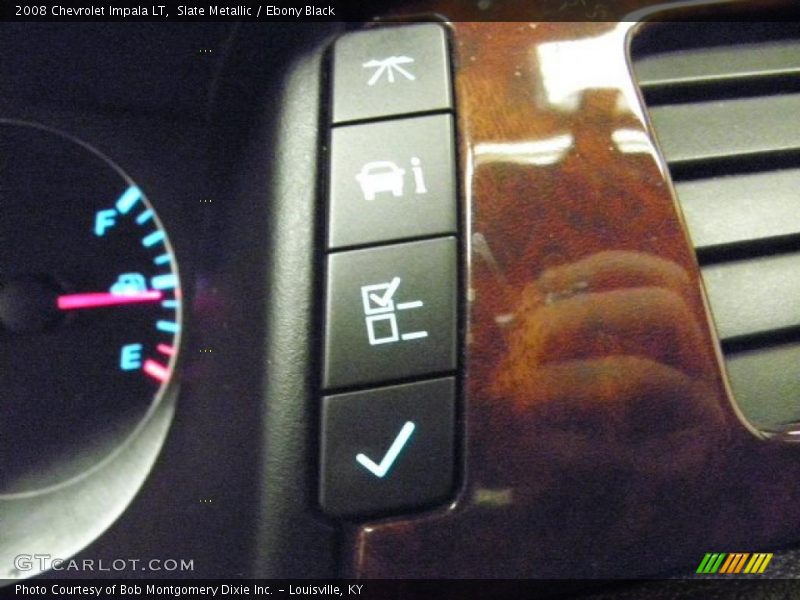 Slate Metallic / Ebony Black 2008 Chevrolet Impala LT