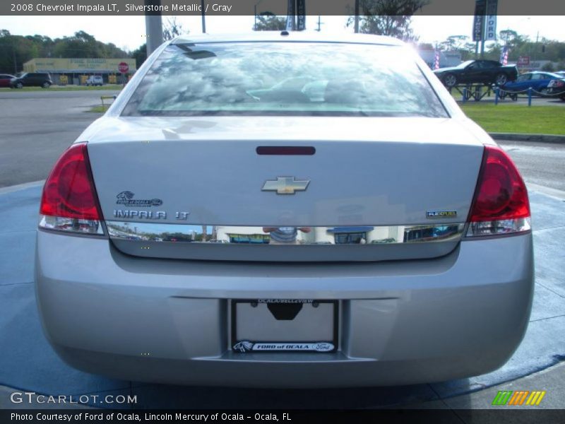 Silverstone Metallic / Gray 2008 Chevrolet Impala LT