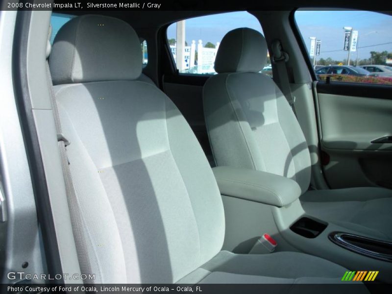 Silverstone Metallic / Gray 2008 Chevrolet Impala LT
