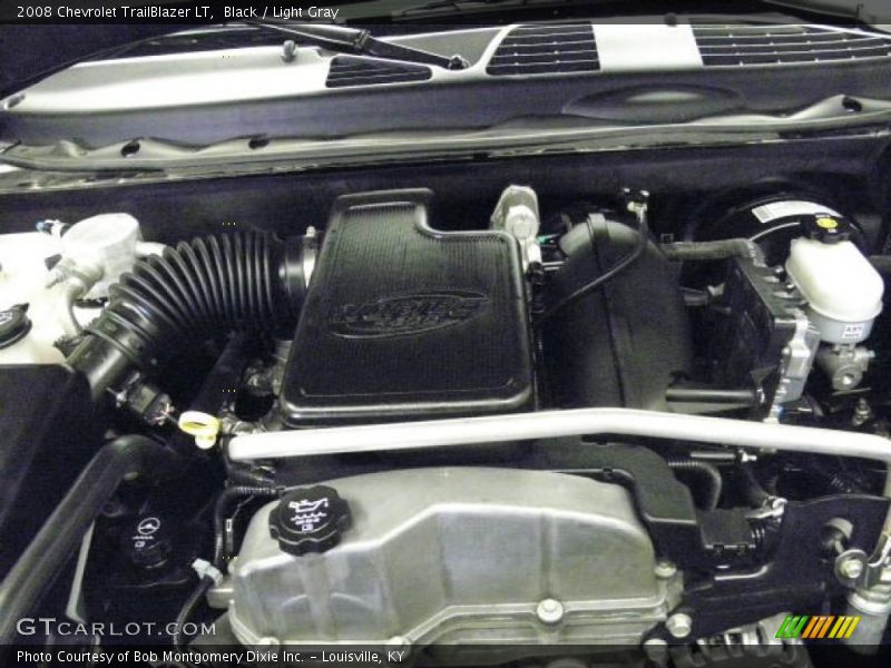 Black / Light Gray 2008 Chevrolet TrailBlazer LT