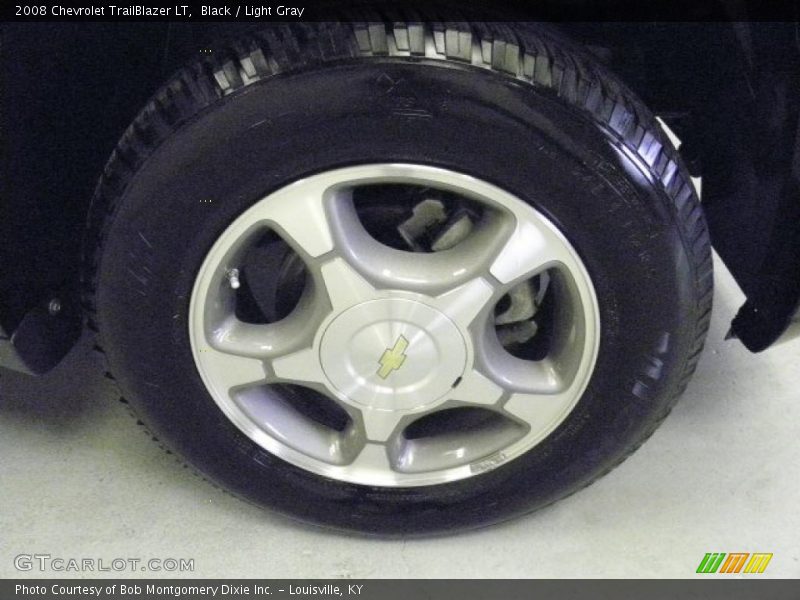 Black / Light Gray 2008 Chevrolet TrailBlazer LT