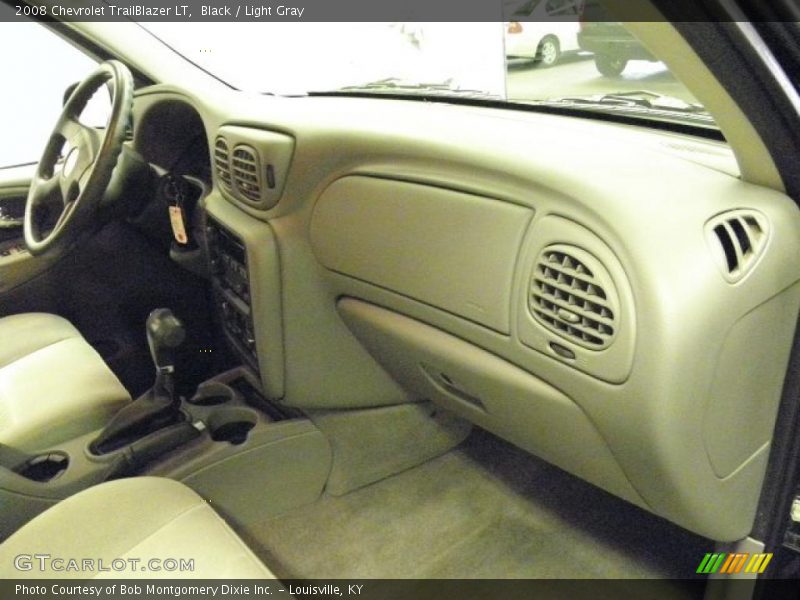 Black / Light Gray 2008 Chevrolet TrailBlazer LT