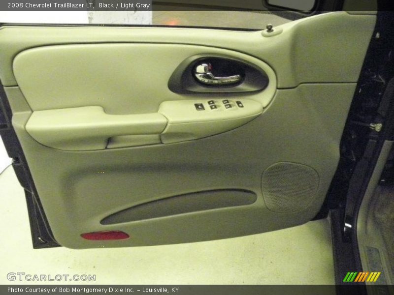 Black / Light Gray 2008 Chevrolet TrailBlazer LT