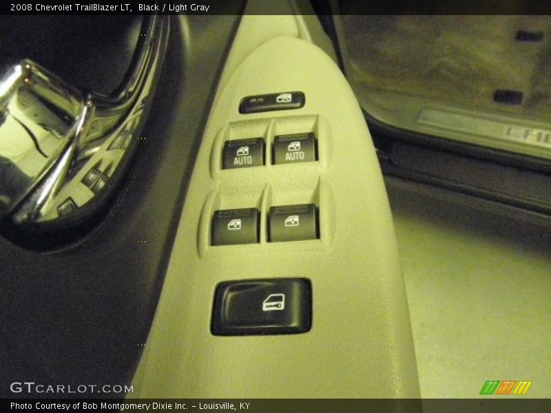Black / Light Gray 2008 Chevrolet TrailBlazer LT