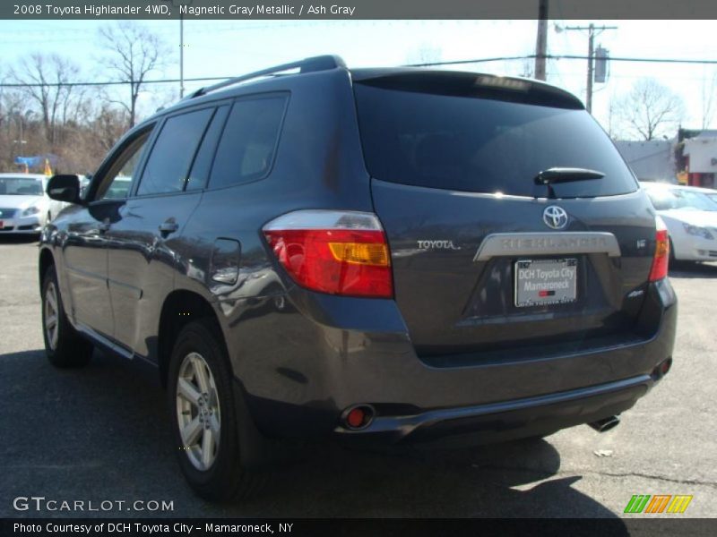 Magnetic Gray Metallic / Ash Gray 2008 Toyota Highlander 4WD