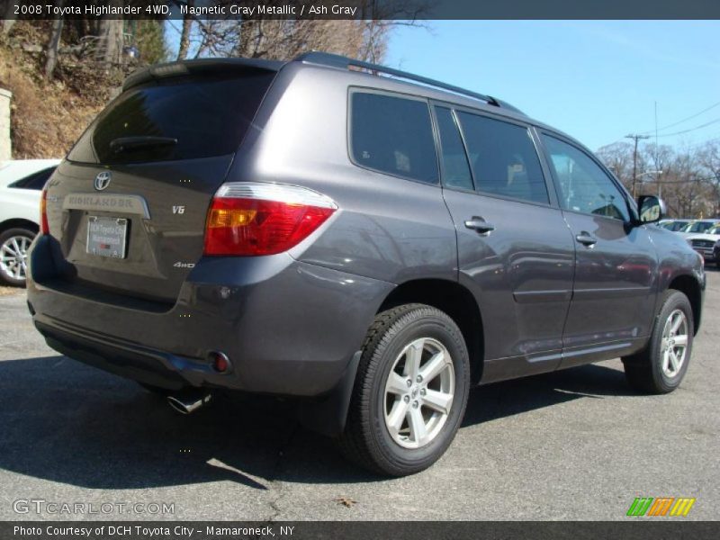 Magnetic Gray Metallic / Ash Gray 2008 Toyota Highlander 4WD